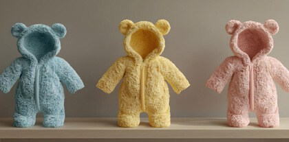 Βρεφικά Μπουρνούζια | Γαρύφαλλο - Λευκά Είδη